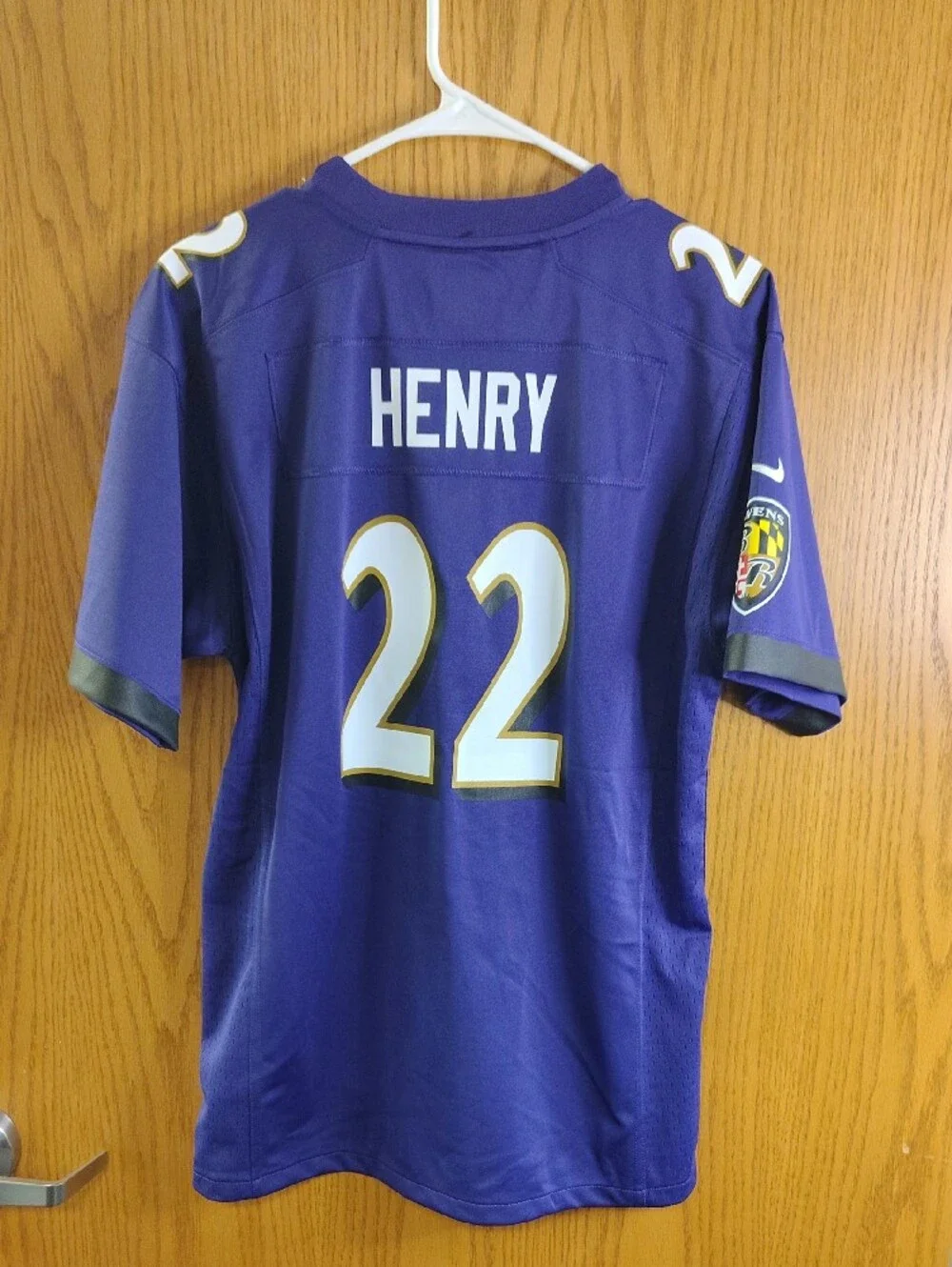 Nike Baltimore Ravens #22 Purple Football Jersey
